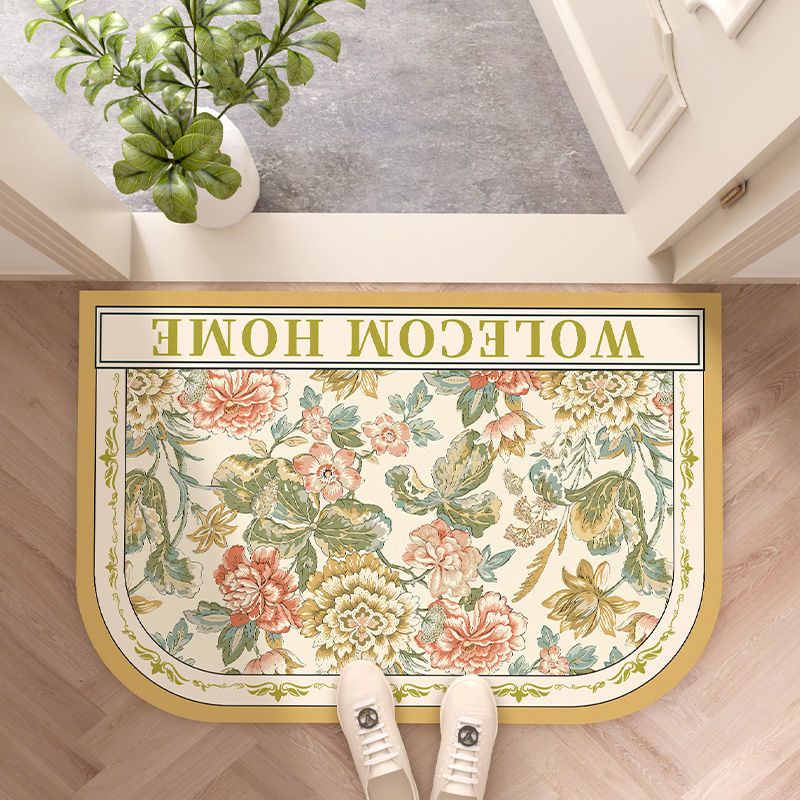 Thảm lót cửa chùi chân Chống Trượt Thấm Hút Tốt Phong Cách Bắc Âu Sang Trọng
