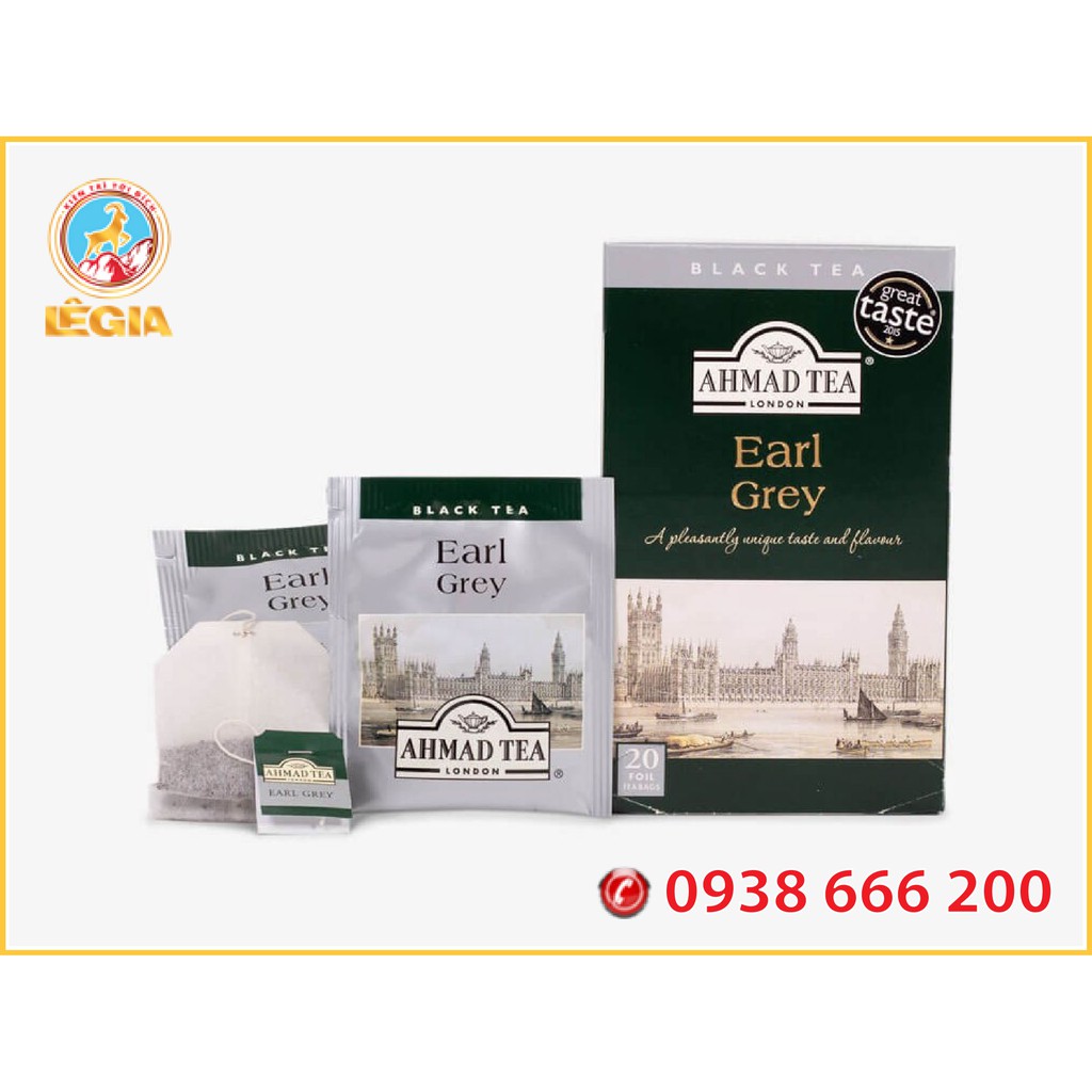 Trà Ahmad Bá Tước-EarlGrey 40G