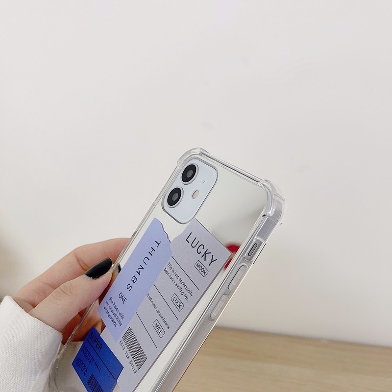 Ốp điện thoại tráng gương thời trang cho iPhone13 ProMax 11 12 Mini XS I8 I7 Plus