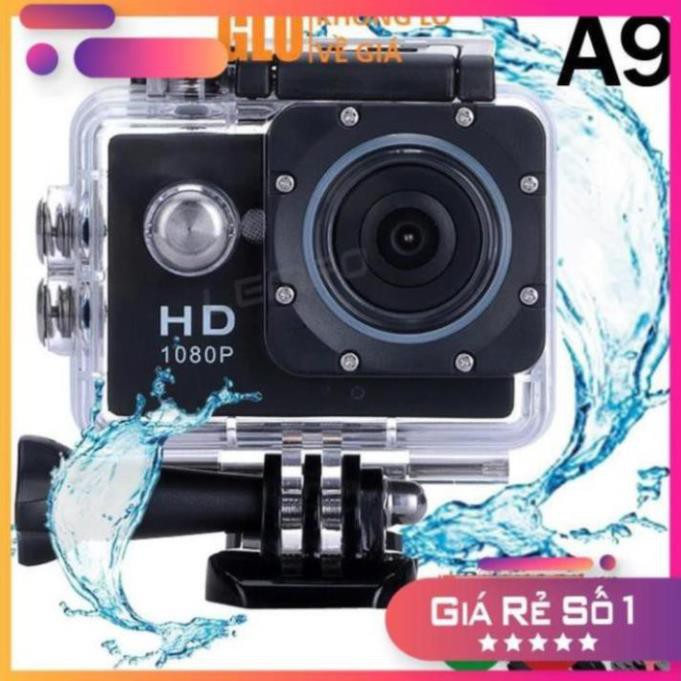 Camera Hành Trình Xe Máy Giá Rẻ Ngoài Trời Chống Nước Quay Phim Độ Nét Cao A9 SJ4000 | BigBuy360 - bigbuy360.vn