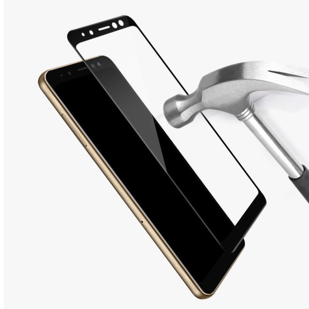 Cường lực Samsung A8 2018 Full màn