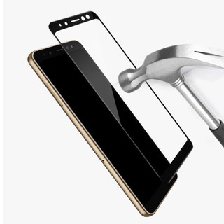Cường lực Samsung A8+ 2018 (Full viền đen)