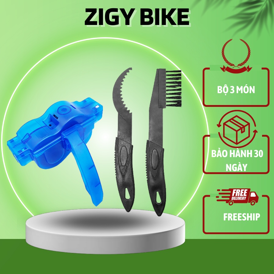 Bộ rửa xích líp xe đạp thể thao ZIGY BIKE đầy đủ ,vệ sinh tại nhà tiện lợi