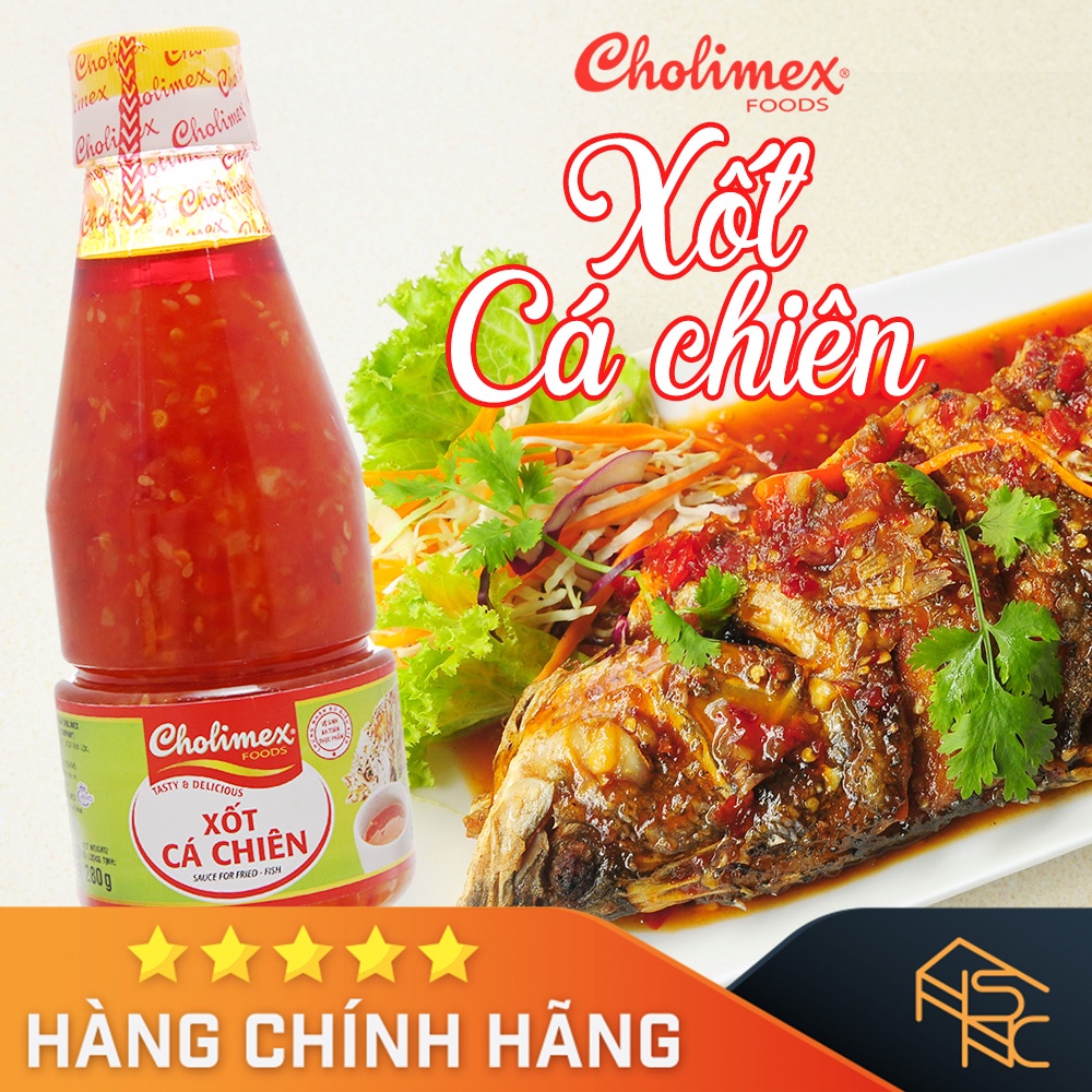 Xốt cá chiên Cholimex chai PET 280g