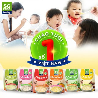 Combo cháo tươi baby 7 ngày dinh dưỡng Sài Gòn Food