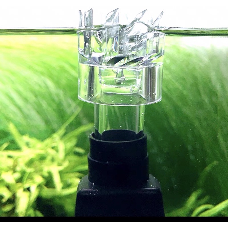Máy Lọc Váng Xoay Cho Hồ Cá Thuỷ Sinh + Kèm Đầu Váng Xoáy - Lọc Váng Mini Thế Hệ Mới