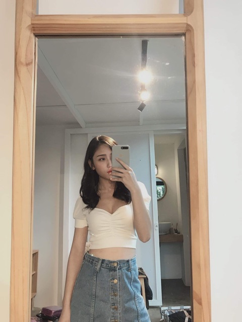 ÁO CROPTOP TAY PHỒNG