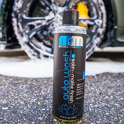 Dung dịch rửa xe chuyên cho sơn mờ, Wrap Chemical Guys Meticulous Matte Auto Wash, Satin - Matte Finish - 478ml.