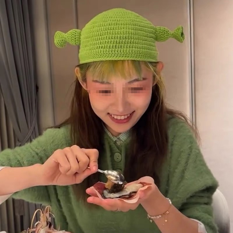 DIY Gói Nguyên Liệu Móc Len Mũ Shrek Ngộ Nghĩnh - Quà Tặng Handmade Tự Làm Ý Nghĩa [Có hướng dẫn]