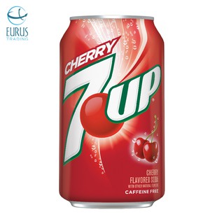 Nước Ngọt 7-Up Cherry - Nhập Khẩu Mỹ - 355ml