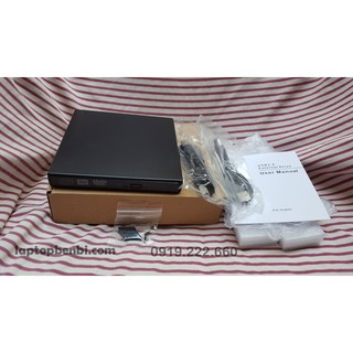 Hộp đựng ổ đĩa DVD laptop gắn ngoài qua cổng USB