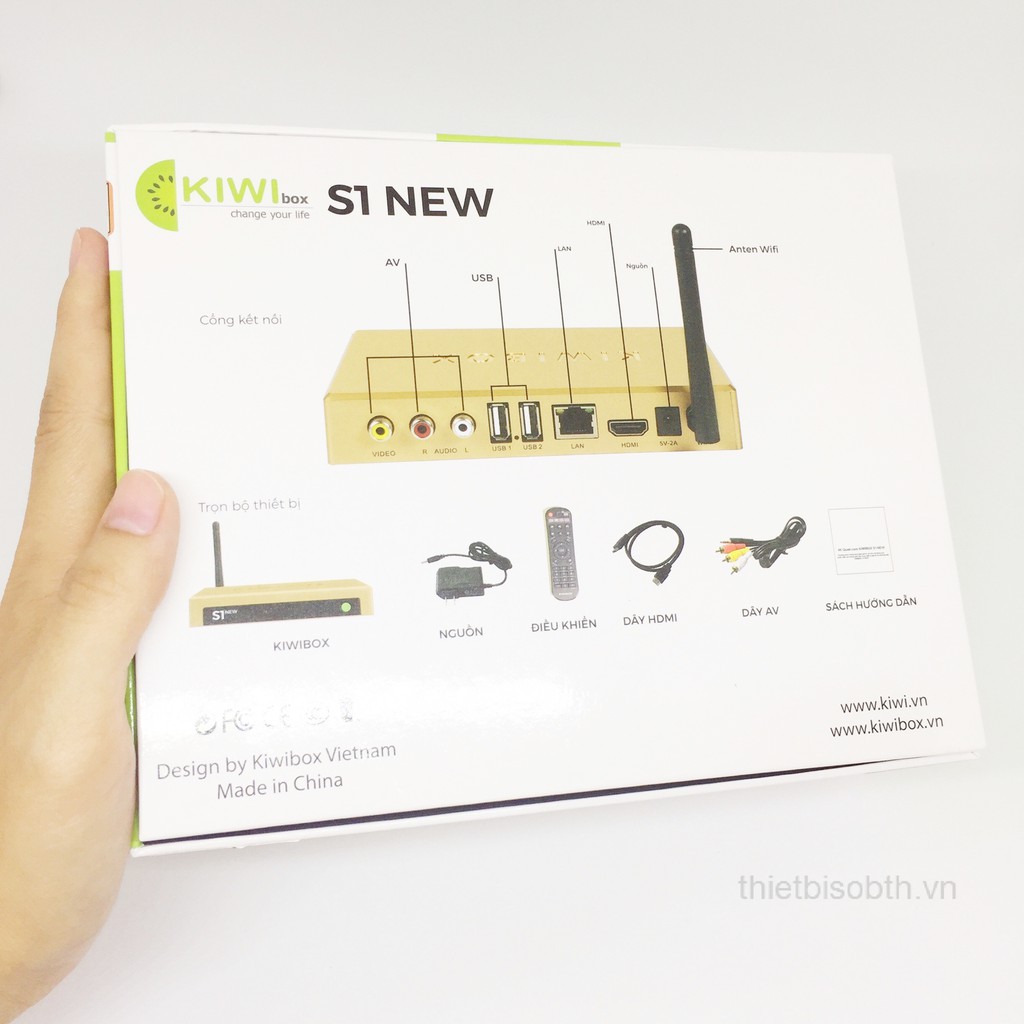 KIWIBOX S1 NEW + TẶNG CHUỘT KHÔNG DÂY KIWI S188.