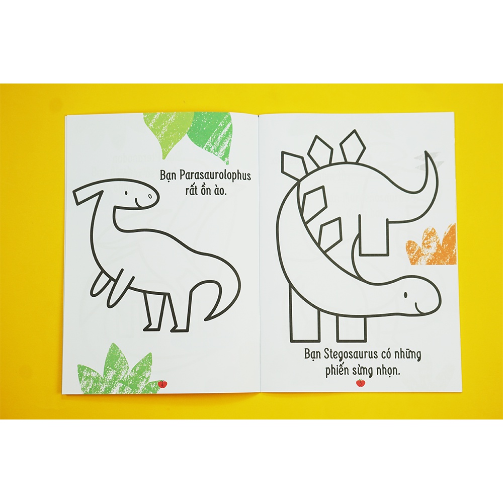 Sách - Tập tô cho trẻ 3 - 9 tuổi - Cuốn sách tô màu đầu tiên của tớ - Combo 1 - 4 tập