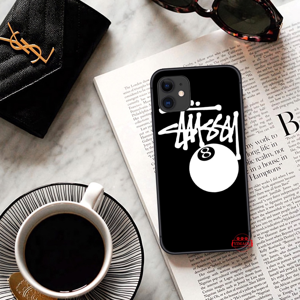 Ốp điện thoại TPU dẻo 59GBY Stussy thích hợp cho iPhone 6 6S 7 8 Plus X XS XR 11 Pro Max