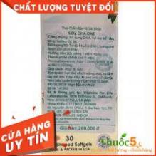 [GIÁ GỐC] Kidz DHA One Vitamin For Life - Bổ sung DHA cho trẻ Hộp 60 viên