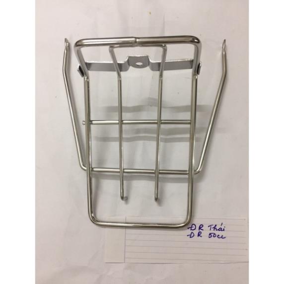BA GA ĐỠ GIỎ hàng inox và hàng mạ xe drem thái drem 50cc drem 110 cúp 81,82