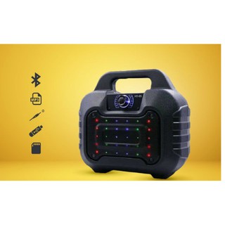 Loa bluetooth karaoke HY05 tặng kèm mic có dây