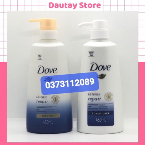 Dầu Gội / Dầu Xả Dove Thái Lan Phục Hồi Hư Tổn 450ml