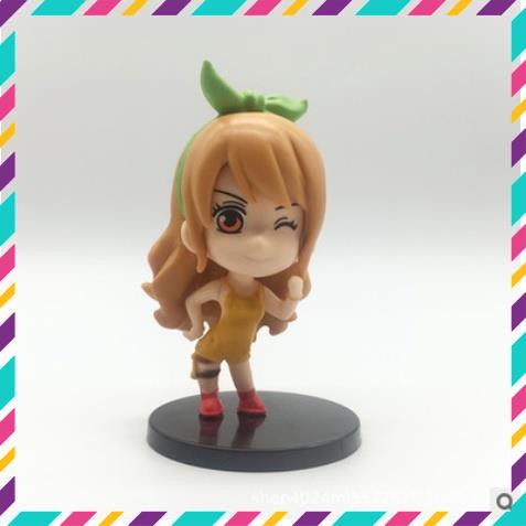 Mô Hình Nhân Vật OnePiece, Luffy, Zoro, Sanchi ChiBi, Cao 12,5cm - Trang Trí Decor Phòng Học - Tượng Figure One Piece