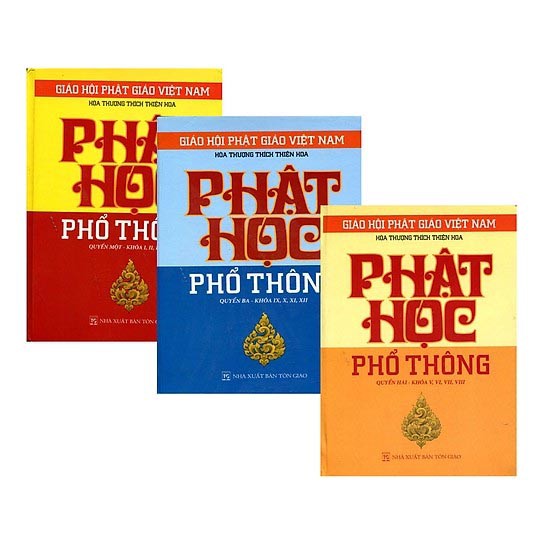 Sách - Combo 3 cuốn Phật Học Phổ Thông | WebRaoVat - webraovat.net.vn