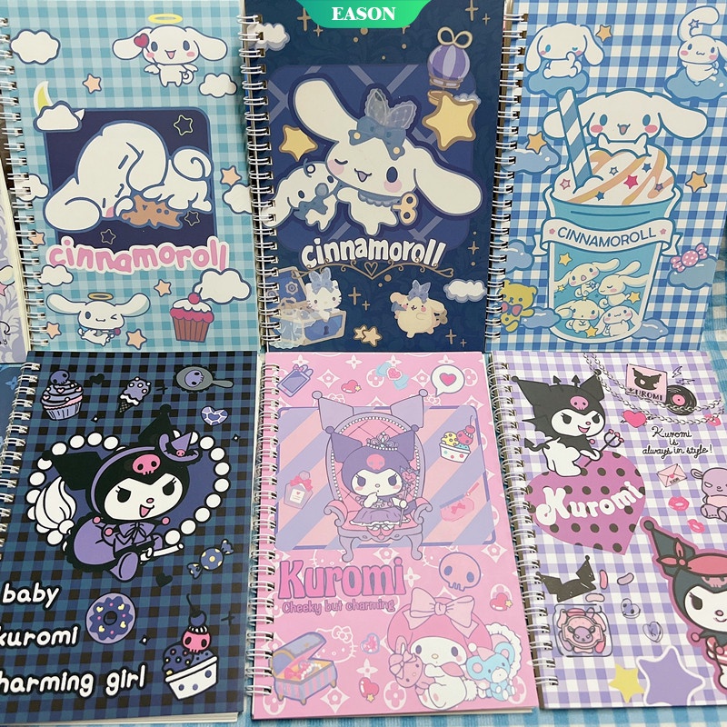SANRIO Sổ Tay Ghi Chú Họa Tiết Hoạt Hình Dễ Thương
