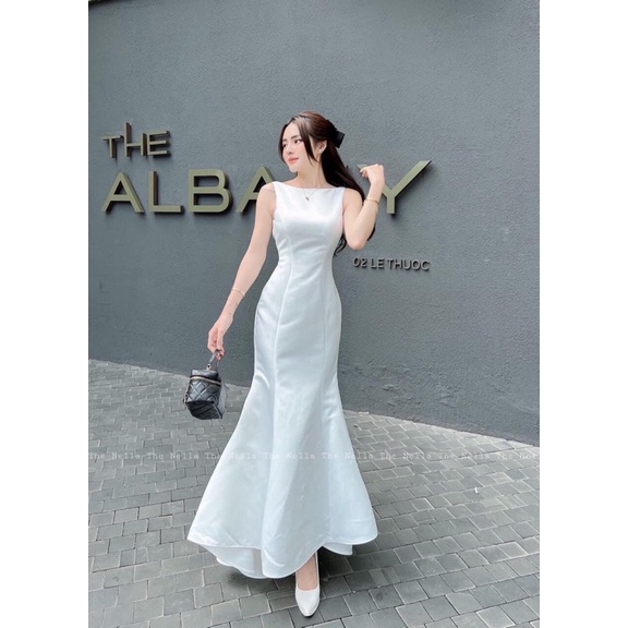 ❤️thanh lí used Đầm tiệc đuôi cá kèm hình thật