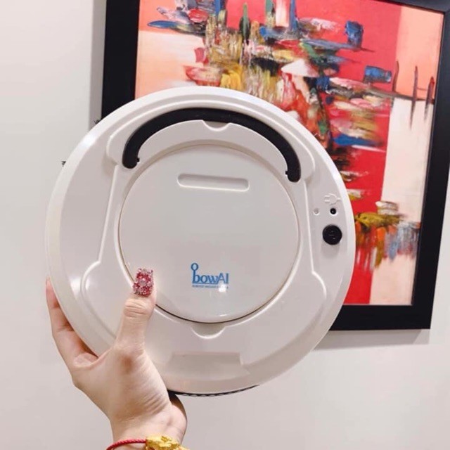 Robot hút bụi quét lau dọn nhà cửa tự động bowai