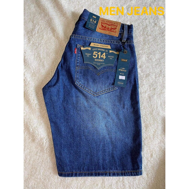 QUẦN JEANS ĐÙI NAM LE.VIS 5 màu như hình hàng VNXK