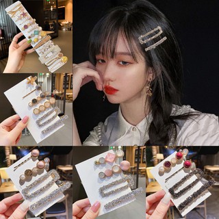 Set Pearl Hair Clip Tinh Tế Accessories For Women