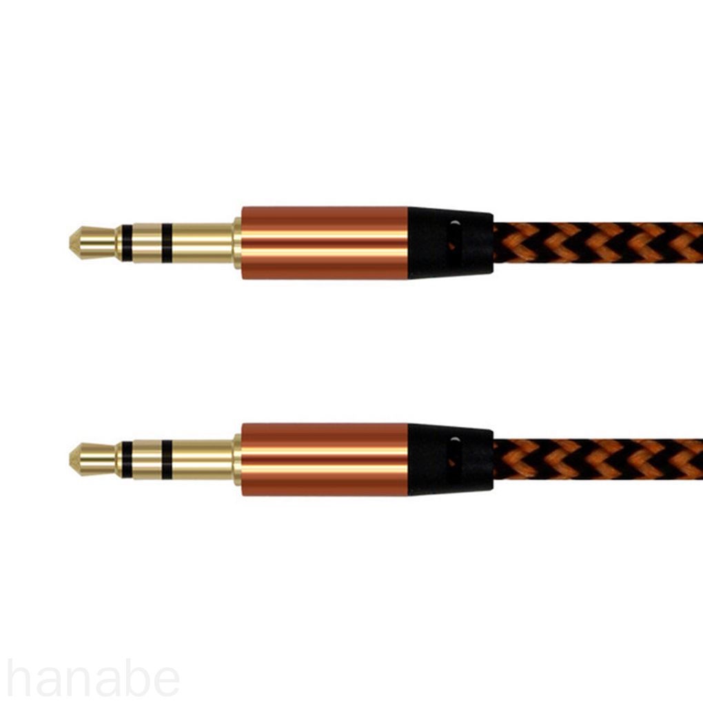 Dây cáp âm thanh dài 1m Aux 3.5mm thay thế cho tai nghe mp3