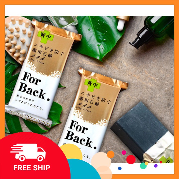 Xà phòng ngừa mụn lưng For Back [FREE SHIP_ AUTH] 135g ảnh thật hàng mới về