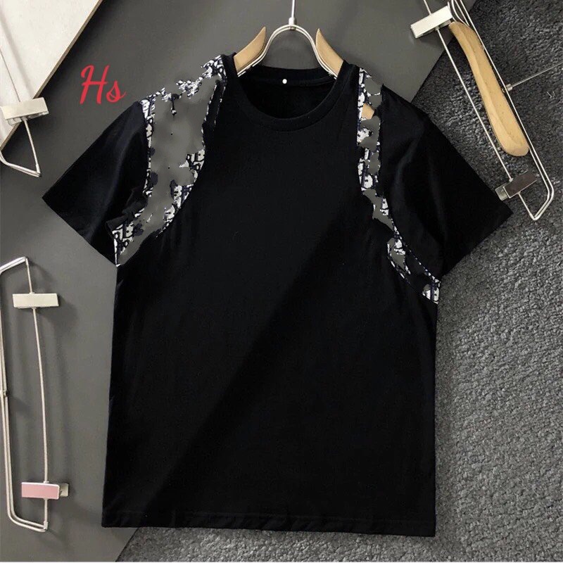 Áo Phông Họa Tiết Đi Ô ❤ Áo Thun Cotton Dày Dặn Nam Nữ HS60