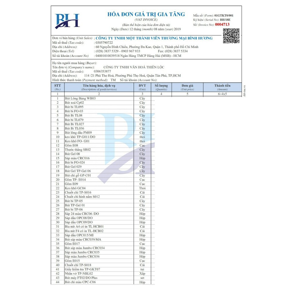 Bút Bi Thiên Long TL-027 Nét 0.5mm (Hộp 20 cây)