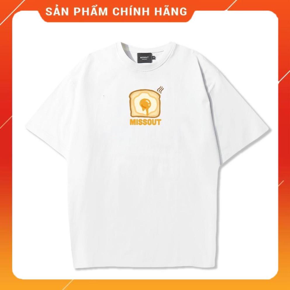 Áo thun MISSOUT EGG trứng ốp la , tee local brand missout egg tay lỡ form rộng, phông miss out full tag nam nữ