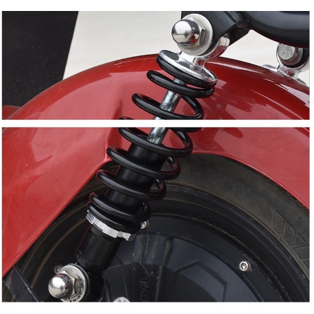 Bộ giảm xóc lắp xe đạp điện 20cm