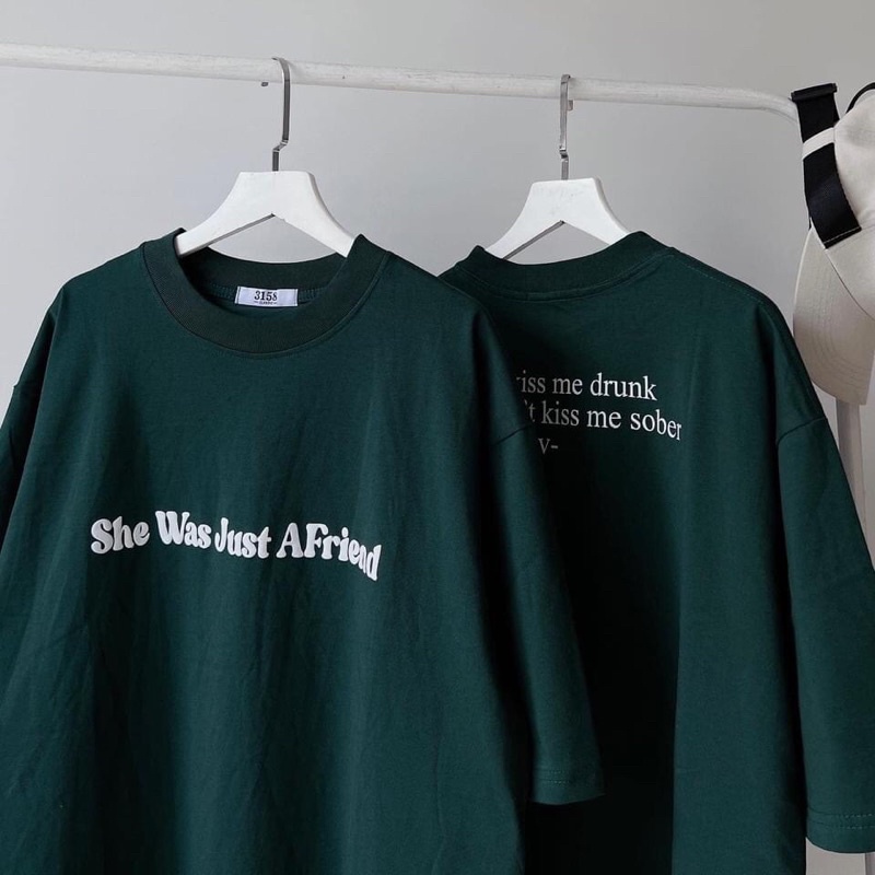 Áo Thun Xanh Rêu Form Rộng Ullzzang AFriend 2tclothes