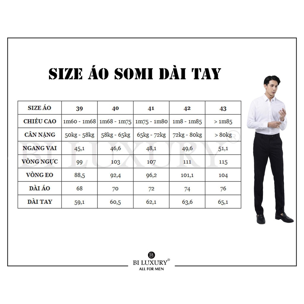 Áo sơ mi nam dài tay BILUXURY kiểu dáng trang nhã thời thượng 4SMDH004XAH | BigBuy360 - bigbuy360.vn