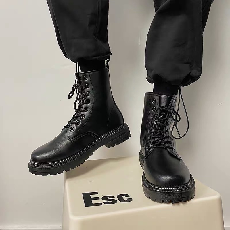Boot da cao cổ nam phong cách Hàn Quốc buff.menswear