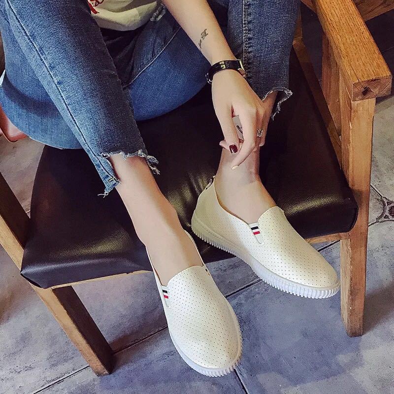 Giày Lười Da pu Thời Trang Cho Nữ, Size 35-40