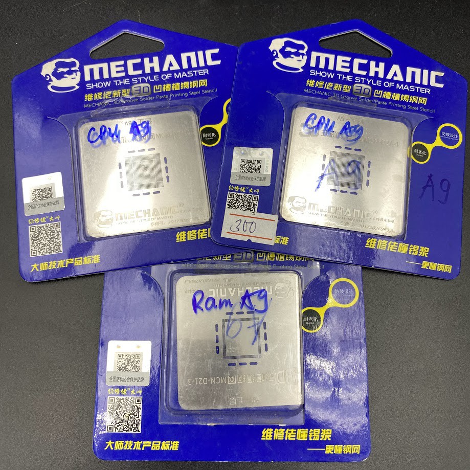 Vỉ Mechanic 3D iP CPU&amp;RAM 6S/6SP (A9)
