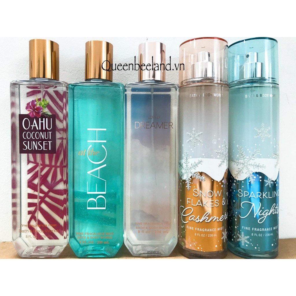 XỊT THƠM BATH & BODY WORKS FRAGRANCE MIST (3)