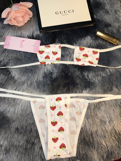 Bộ hai mảnh trái tim Loli dễ thương (Ảnh thật) | BigBuy360 - bigbuy360.vn