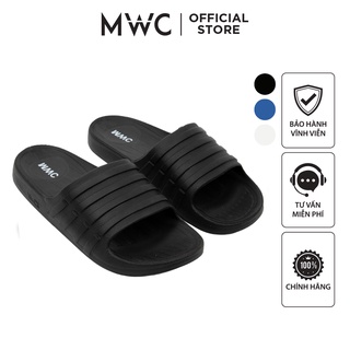 Dép MWC 7663 - Dép Nam Quai Ngang 3 Sọc - Dép Nam Cao Su Quai Ngang Giá Tốt