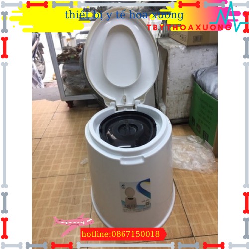 Bô Vệ Sinh Cho Người Già, Toilet Di Động Nhựa Cao Cấp