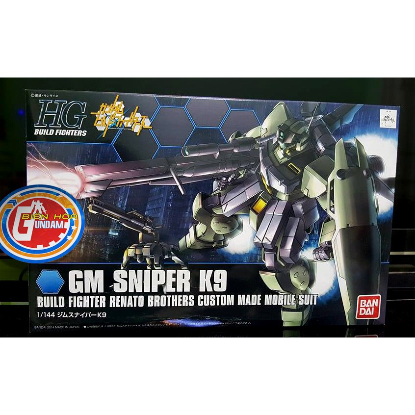Bộ đồ chơi lắp ráp mô hình HGBF 1/144 GM SNIPER K9