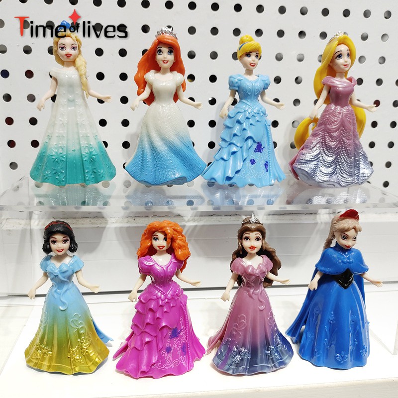 Bộ Búp Bê Công Chúa Trong Phim Frozen (8 Cái)