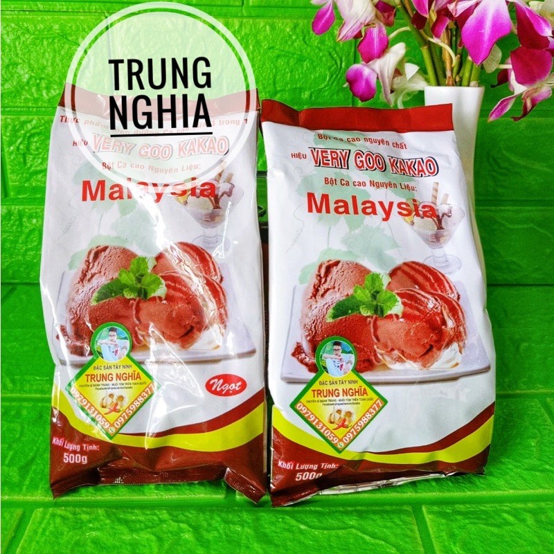 [500G] BỘT CA CAO NGỌT TRUNG NGHĨA