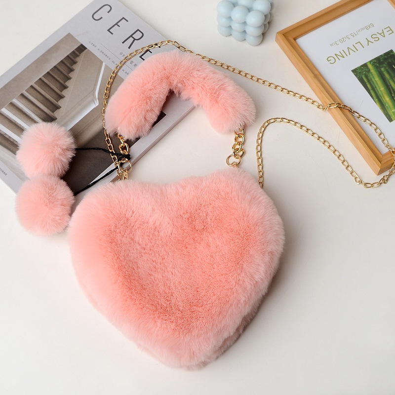 Túi Đeo Chéo Vai Hình Trái Tim Phong Cách Mới