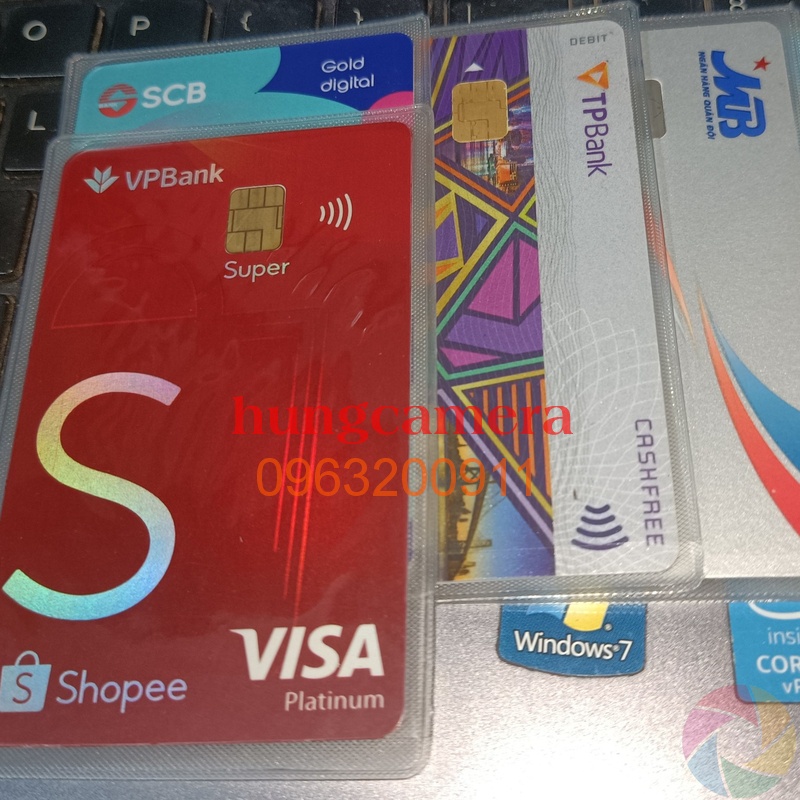 Bao bọc thẻ căn cước công dân, thẻ CCCD gắn chip mới, thẻ ngân hàng...