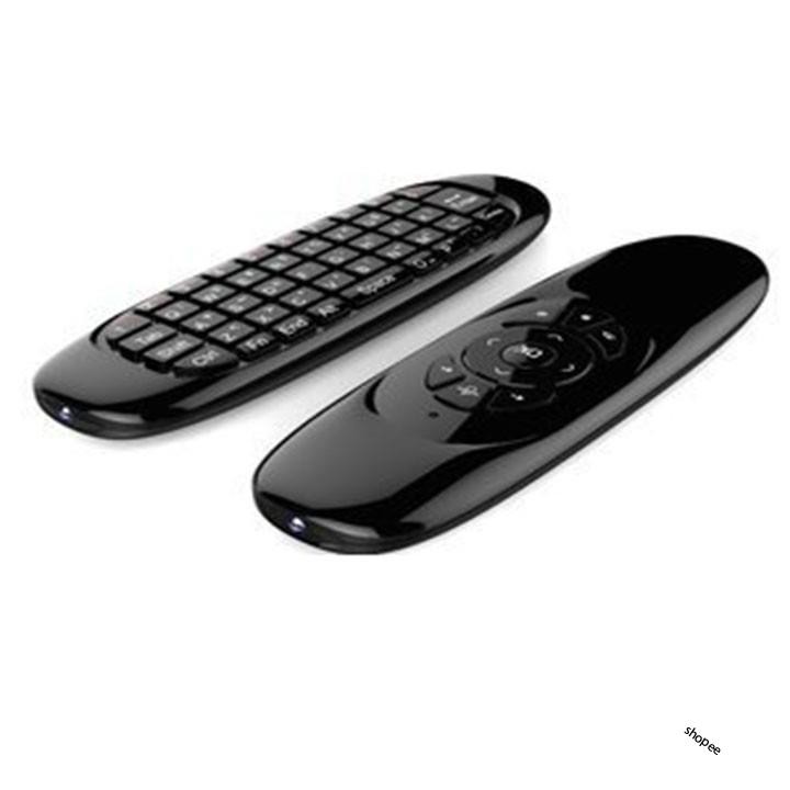 Bàn phím kiêm chuột không dây C120 (Đen)